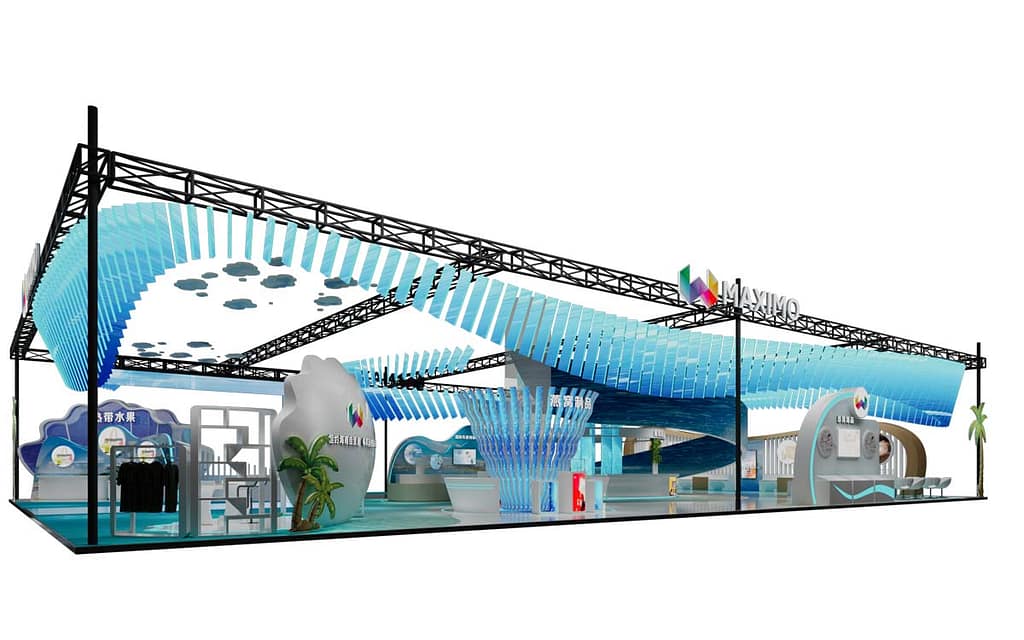 progetto stand fieristico