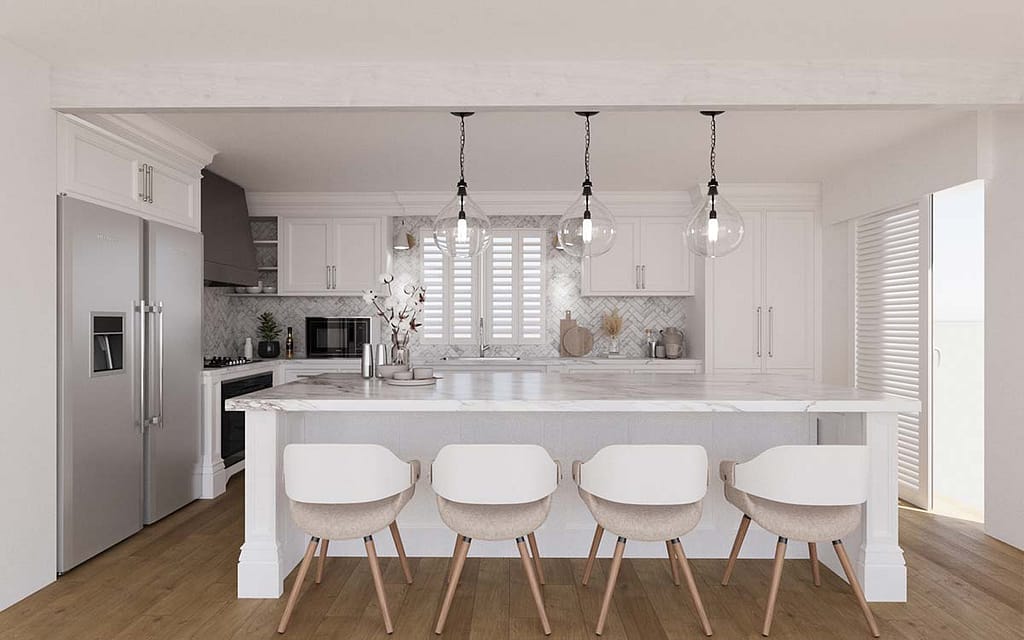 vista interna cucina