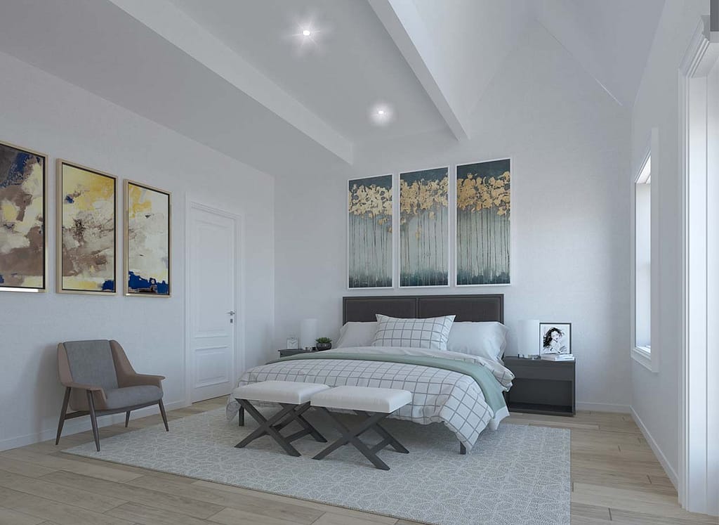 camera da letto villa